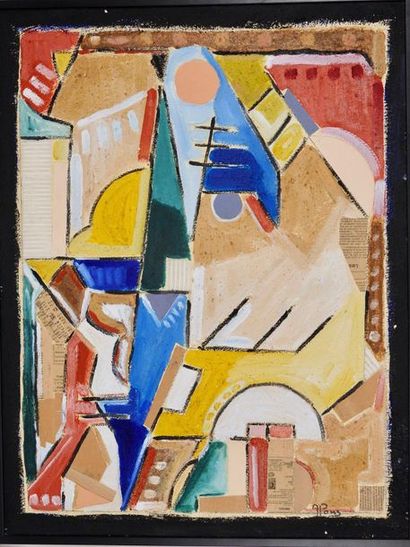 null Alexandre Pons (1973)

Composition cubiste

Huile sur toile, signée en bas à...