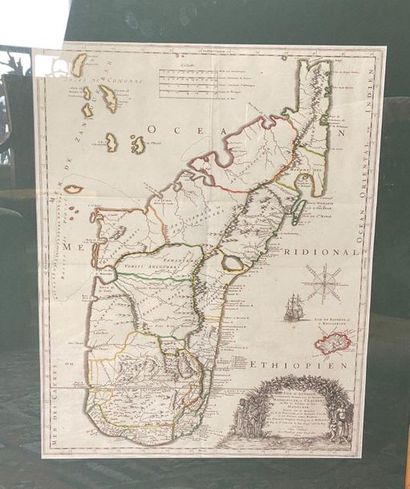 null Carte de l’ile Dauphiné ou Madagascar

Coloris anciens

58,5 x 45,5 cm