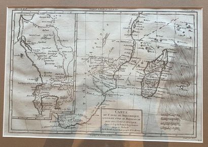 null Carte du Canal du Mozambique gravée par Dien

XIX° siècle

22 x 32,5 cm