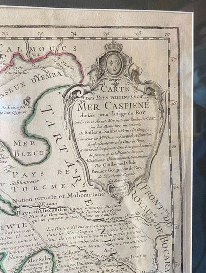 null Carte du Royaume d’Astracan au XVIII° siècle

Réédition de 1745

49 x 63 cm