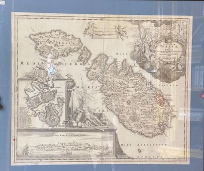 null Carte ancienne de l’ile de Malte

50 x 59,5 cm