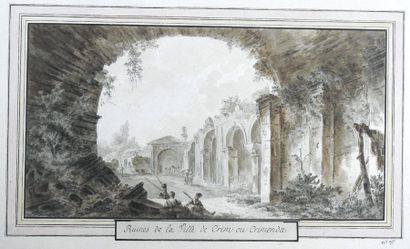 Jean Balthazar de la Traverse, attribué à

Ruine...