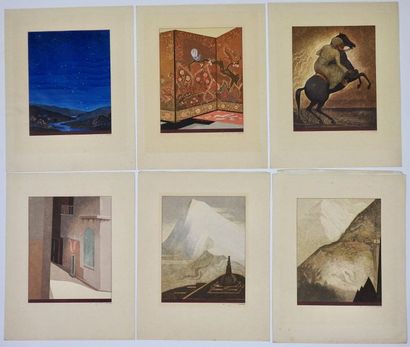  François – Louis Schmied (1873 – 1941)

6 planches gravées en couleur pour « Kim... Gazette Drouot