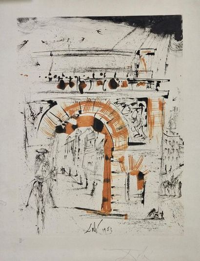 null Salvator Dali

« Saint Denis », 1963

Lithographie sur papier signé et daté...