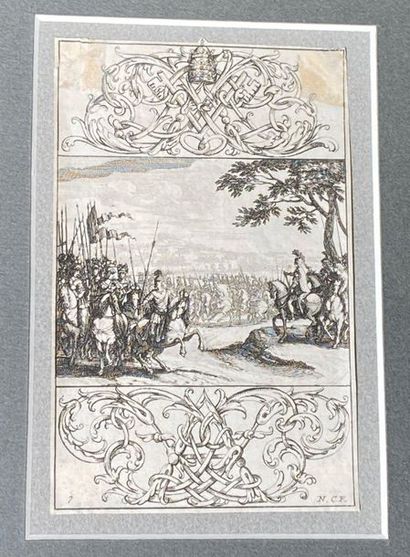 null D’après Nicolas Cochin

Deux vignettes en gravure

XVII°

13 x 8,3 cm