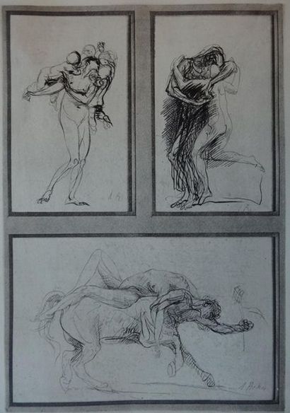 Auguste RODIN Auguste RODIN (d'après)

Trois études mythologiques, 1897



 Gravure...