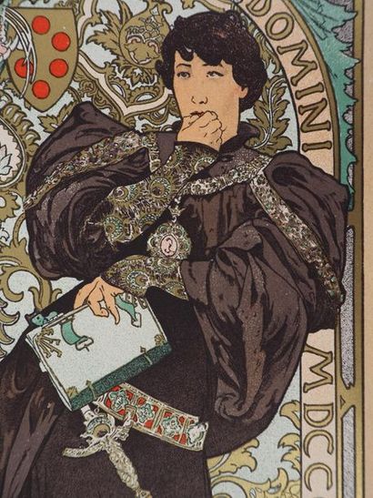 Alfons MUCHA Alphons Mucha

Lorenzaccio (Sarah Bernhardt), 1897



Lithographie sur...