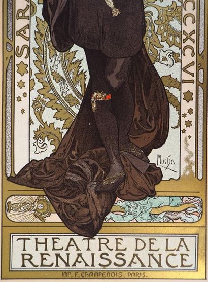 Alfons MUCHA Alphons Mucha

Lorenzaccio (Sarah Bernhardt), 1897



Lithographie sur...