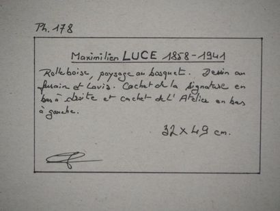 Maximilien Luce Maximilien Luce

Giverny : Bosquet près de Rolleboise, c. 1920



Encre...