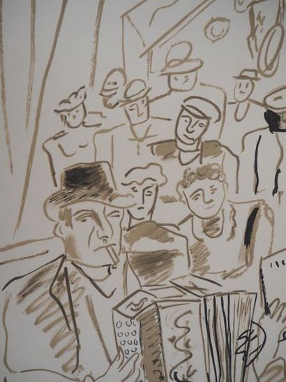 Fernand Leger Fernand Léger (1881 - 1955)

Paris, Au cabaret



Lithographie originale

Signée...