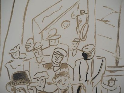 Fernand Leger Fernand Léger (1881 - 1955)

Paris, Au cabaret



Lithographie originale

Signée...