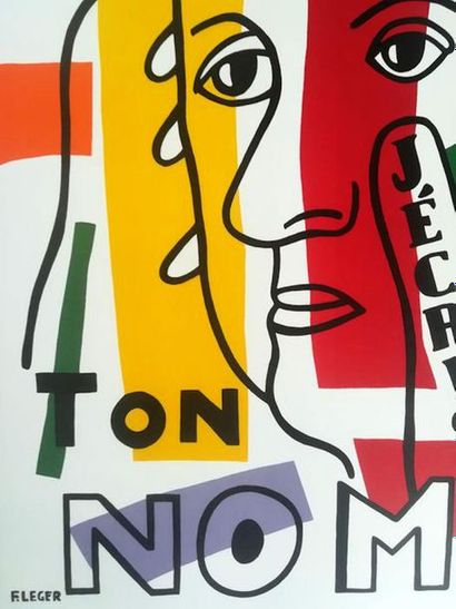 Fernand Leger Fernand Léger (1881-1955)

Liberté, j'écris ton nom



Impression lithographie...