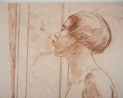 Armand RASSENFOSSE Armand Rassenfosse (1862-1934)

Reflet amoureux, 1928



Gravure...