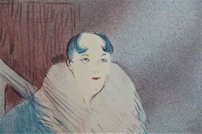 HENRI DE TOULOUSE-LAUTREC Henri de Toulouse-Lautrec (d'après)

Elsa la Viennoise



Lithographie...