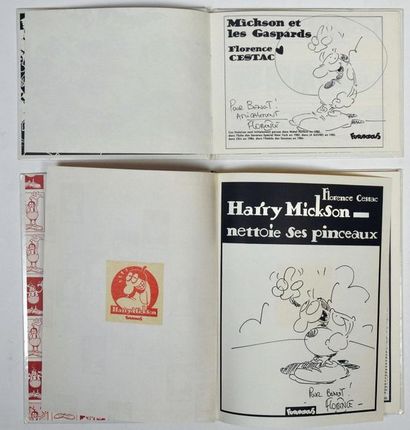 null CESTAC 1727rence

Ensemble de deux albums avec dessins, Harry Mickson nettoie...