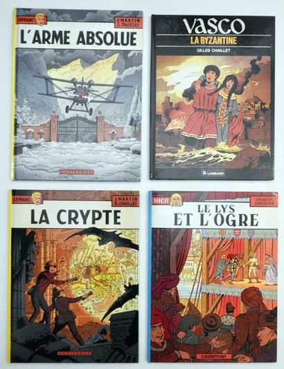 null CHAILLET Gilles

Ensemble de quatre albums dédicacés comprenant Lefranc La crypte,...