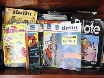 null * A big crate of tintin newspapers and miscellaneous

No shipment for this ...