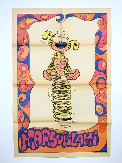 null * FRANQUIN

Poster of the Marsupilami Supplement to Spirou n° 1577 of 1968

73...
