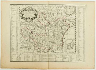 - CARTE de l'AUDE, 1704: «Carte du Diocèse...
