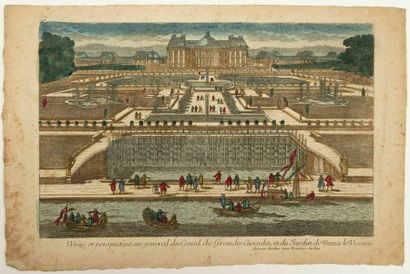 null - SEINE-AND-MARNE. CASTLE OF VAUX-LE-VICOMTE. "View and perspective in general...