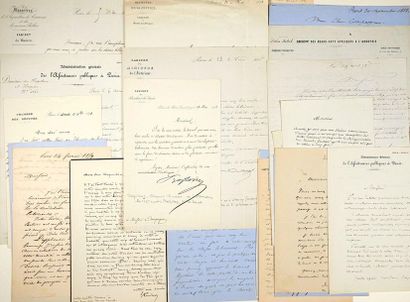 null - PARIS. Correspondence addressed to Mr COMPAGNON President of the CHAMBRE SYNDICALE...