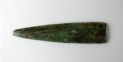 null Fragment de lame d’épée pistilliforme

Bronze 15 cm

Age du bronze final