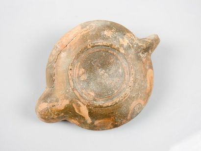 null Beautiful terracotta oil lamp.Roman period of the first centuries A.D.
Goddess...