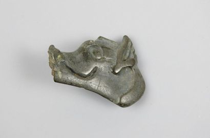 null Head of boar.Ornament.
Element .Silver bronze.Scythian art.In the state of which...