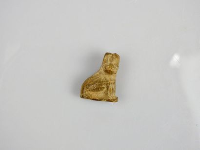 null Cat.Terracotta.Greco-Roman period or later.
H :2cm.
Prov :Ayoub,,avenue
Bourgibha.Tunis.Before...