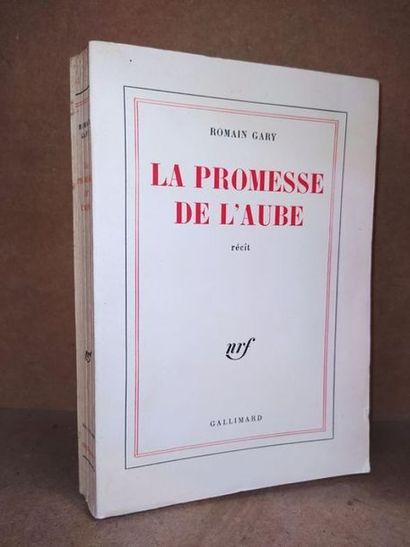 GARY Romain La Promesse de l’aube. Edition originale, édité à Paris, chez Gallimard...