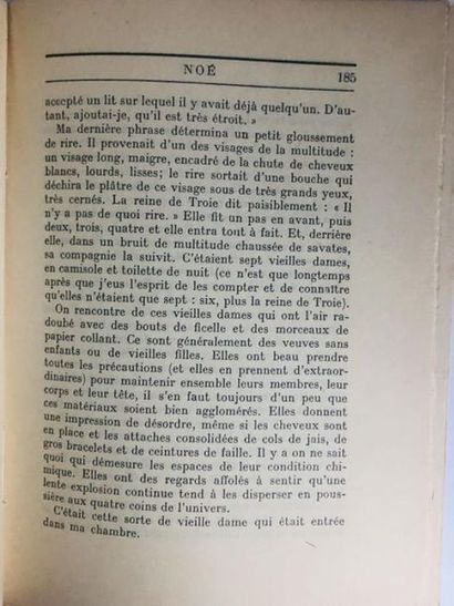 Giono Jean /Jacques Lucien Noé . Edition originale. Un des 920 exemplaires sur sur...