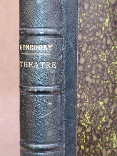 GONCOURT THEATRE - Première édition collective du théâtre des Goncourt, avec une...