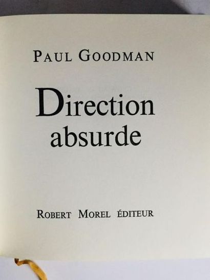 Goodman Paul Direction absurde dans son cartonnage d'éditeur bleu en très bon 



Goodman...