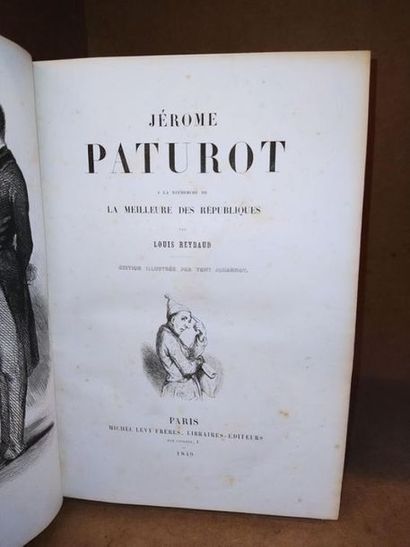 Johannot Tony /Reybaud Louis JEROME PATUROT - Edition populaire illustrée par Tony...
