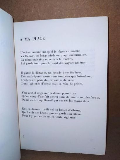 LARRONDE Olivier L' Arbre à lettres. Edition originale, édité à Paris, chez Marc...