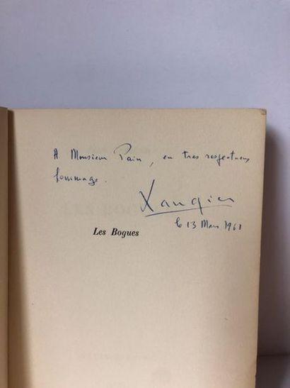 Laugier Jean les Bogues. Jean Laugier.

Ouvrage édité à paris en 1961 chez Gallimard.

De...