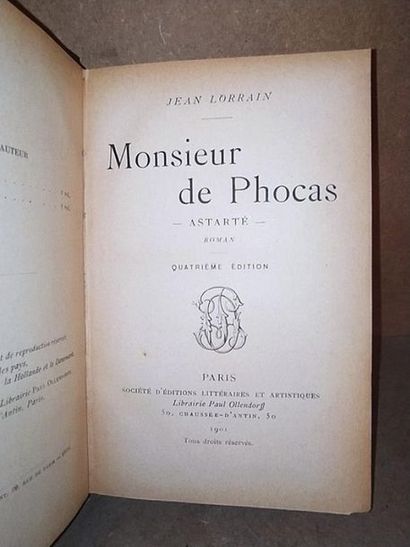 Lorrain Jean / Dupuis Géo MONSIEUR DE PHOCAS - Nouvelle édition, édité à Paris, chez...