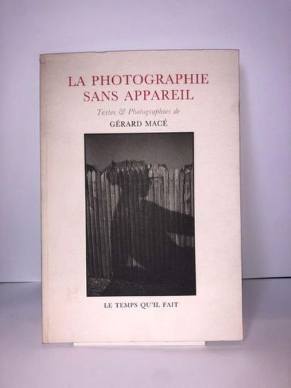 Macé Gérard La photographie sans appareil. Gérard Macé.

Ouvrage édité en 2000 chez...