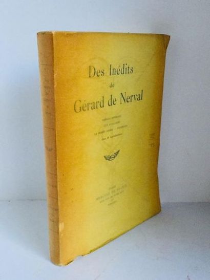 NERVAL (Gérard de Nérval Des inedits de Gerard de Nerval Poésies diverses- Han d'Islande-...