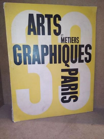 Peignot Charles /David Hermine /Carlu Jean Arts et Métiers graphiques 1933. Edition...