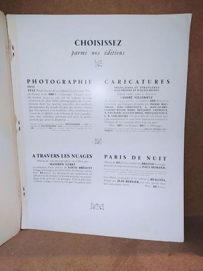 Peignot Charles /David Hermine /Carlu Jean Arts et Métiers graphiques 1933. Edition...