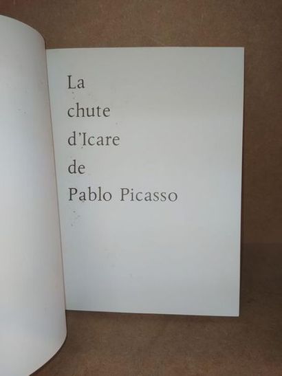 PICASSO Pablo LA CHUTE D'ICARE, au palais de l'UNESCO. 

Paris, Albert Skira, Les...