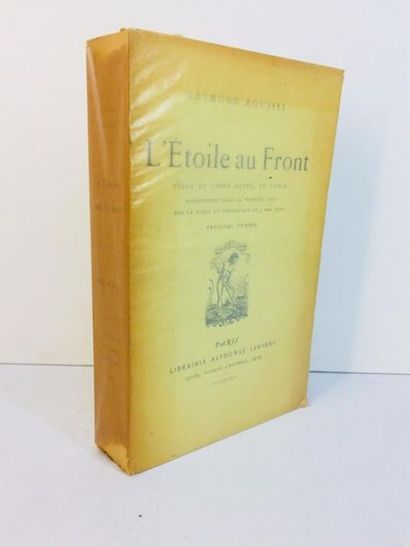 ROUSSEL Raymond L'Étoile au front. Edition originale sur papier ordinaire (après...