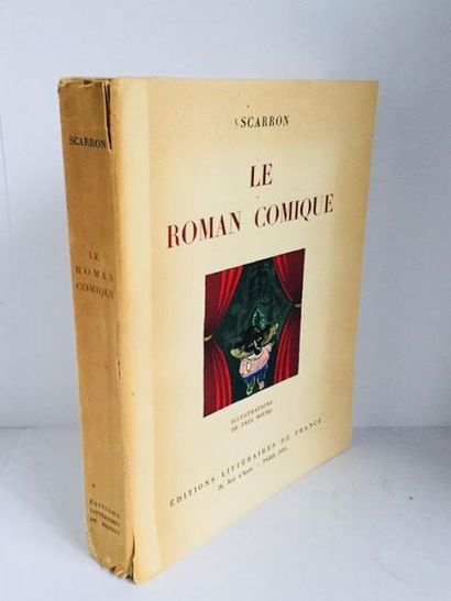 SCARRON / BOURG Paul Le roman comique.. Belle édition illustrée moderne un des 1400...