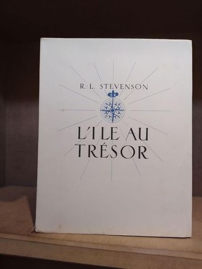 STEVENSON R.-L. L'ILE AU TRESOR - Jolie édition illustrée en couleur par Beuville...