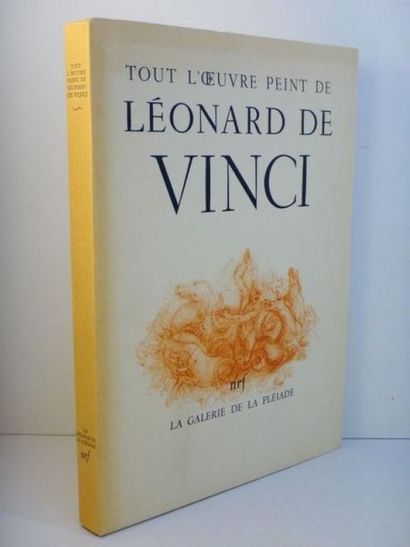 Valéry Paul, Stendhal, Goehe TOUT L'OEUVRE PEINT DE LÉONARD DE VINCI. . UN BON EXEMPLAIRE...