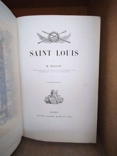 Wallon Henri SAINT LOUIS - Cinquième édition, édité à Tours, chez Maison Alfred Mame...