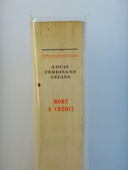 CÉLINE (Louis-Ferdinand) DEATH ON CREDIT novel 

 Paris: GALLIMARD / NRF. 1952 

...