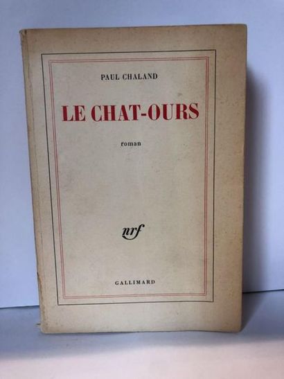 Chaland Paul Paul Chaland, The Bearcat.

Published in Paris in 1966 by Gallimard.

Format...