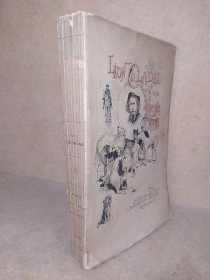 CLADEL Léon Léon Cladel et sa kyrielle de chiens. Edition originale, édité à Paris,...